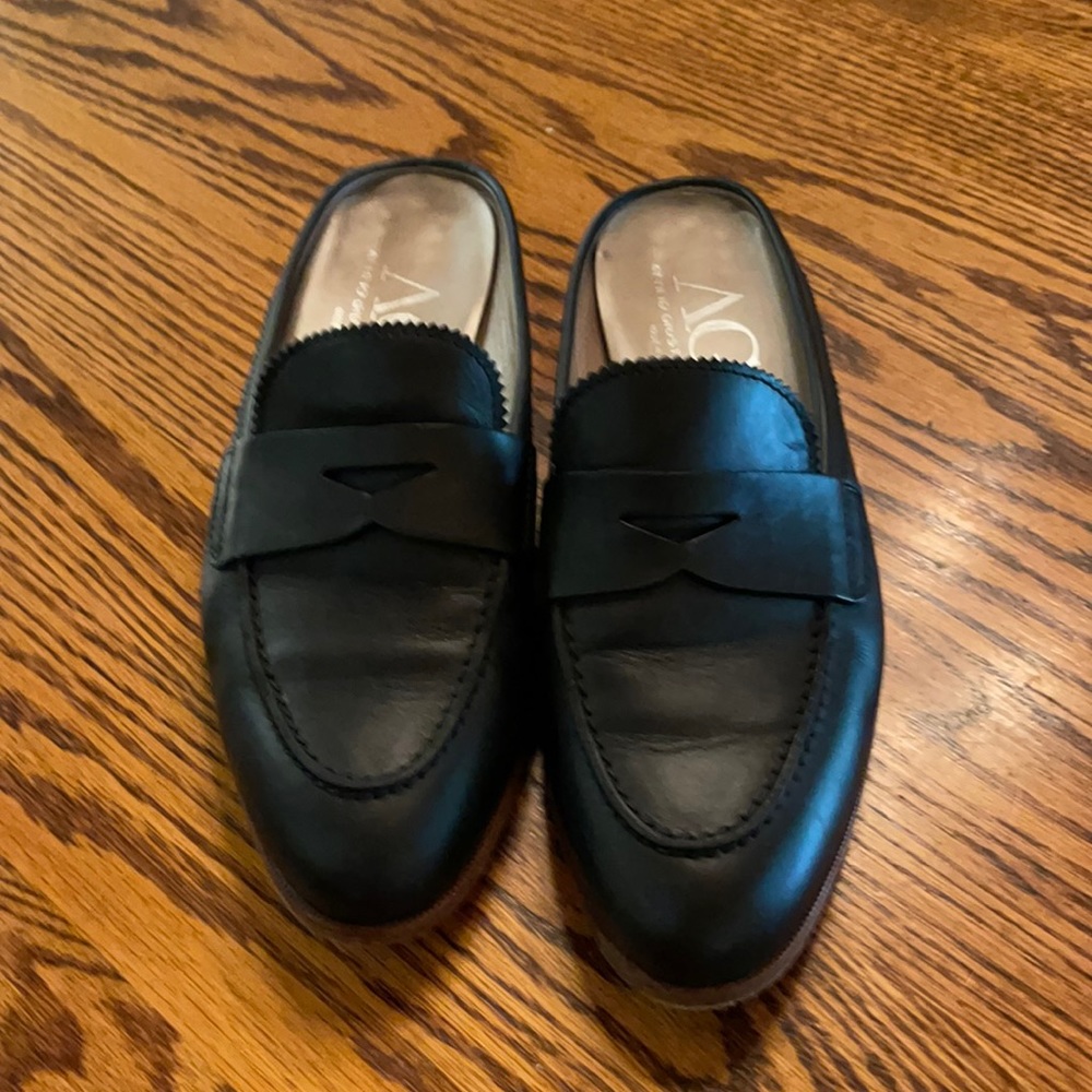 AGL Attilio Giustille Leombruni Penny Loafer Mule